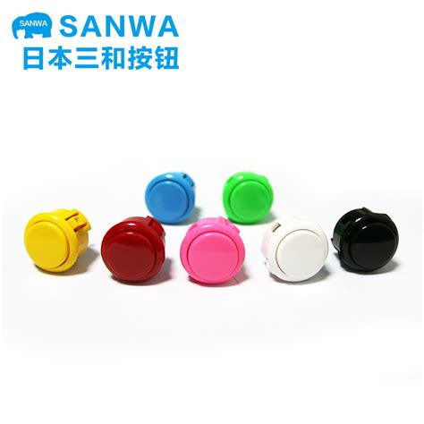 are sanwa buttons made in china
